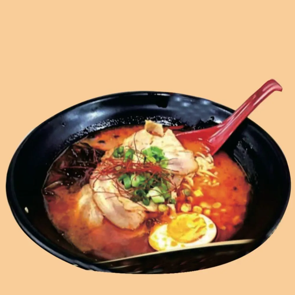 Jigoku Noodle at Ukiyoe Revolving Sushi and Noodles Japanese Restaurant in Parma